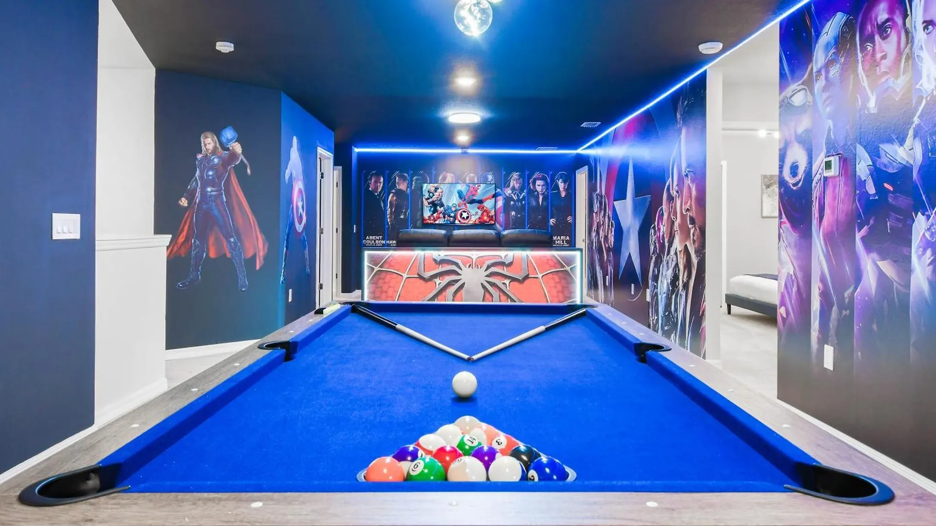 Theater/Game Room 10Br Villa W/ Pool Spa Disney! Davenport 0*,